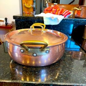 Ruffoni Copper Braiser w lid.